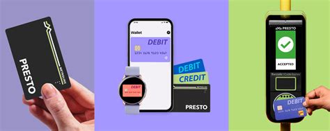 presto debit card not working